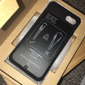 iPhone 6/6s/7battery case (new)
